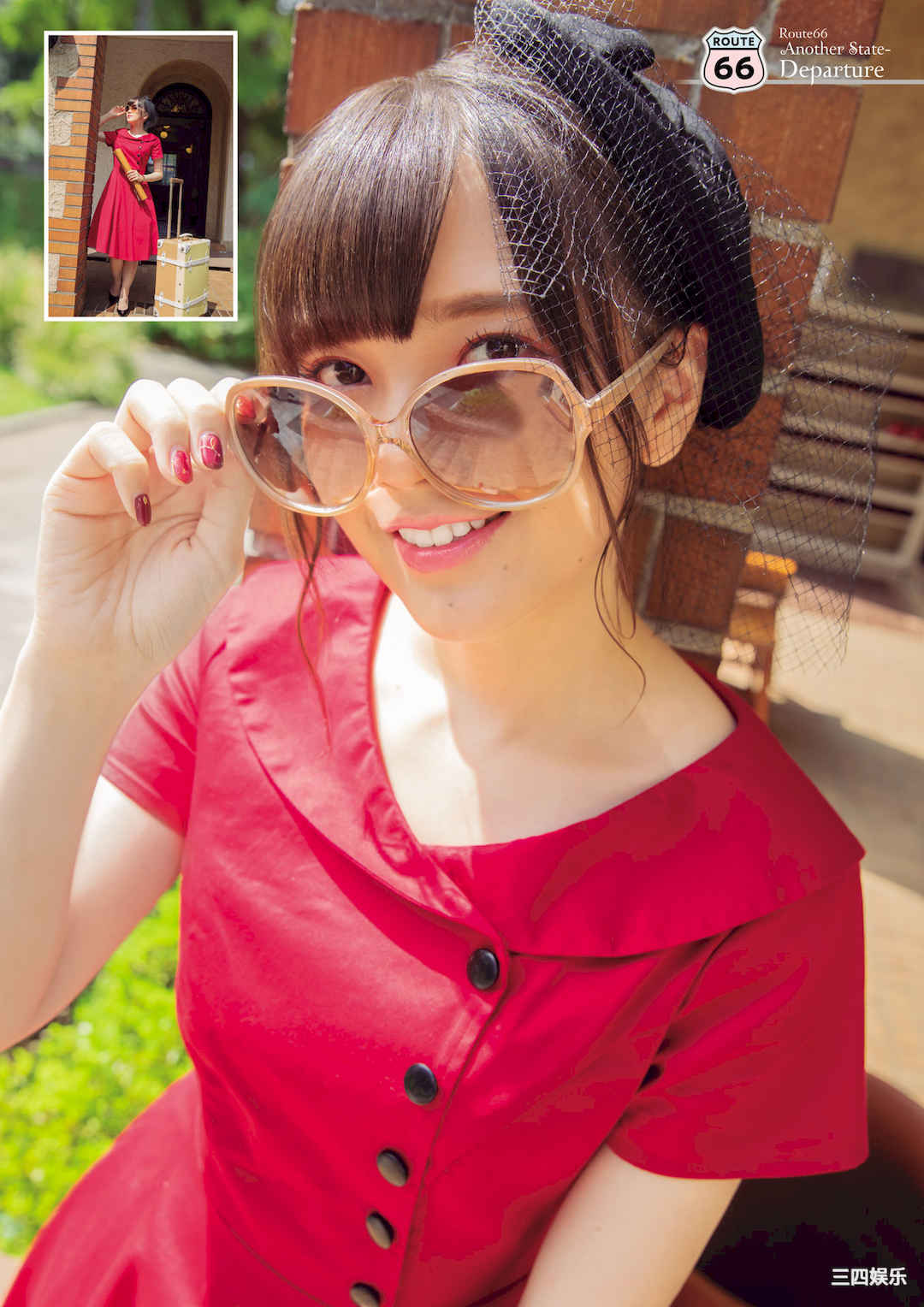 鬼头明里1ST写真集《Love Route》高清全本