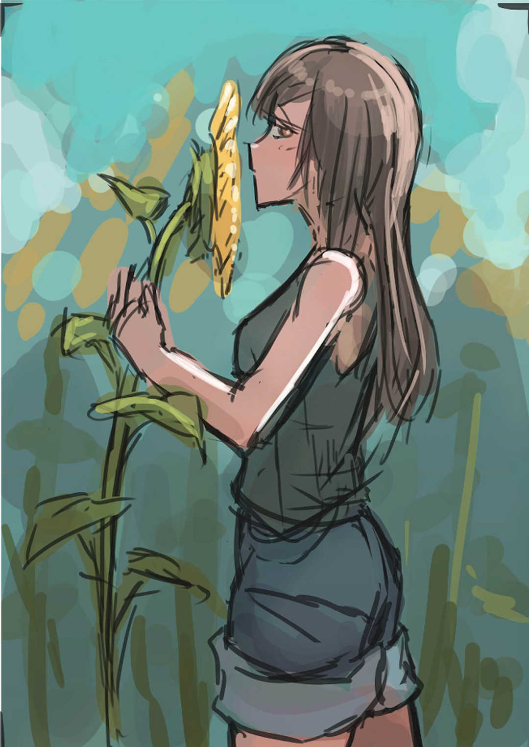 [即丸] 日焼け美少女が誘惑してくるんだが [DL版] [不太会说话汉化]