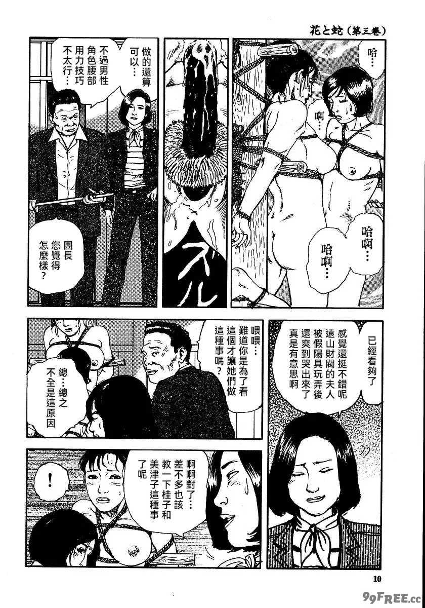 [長田要x団鬼六]花と蛇 第三集