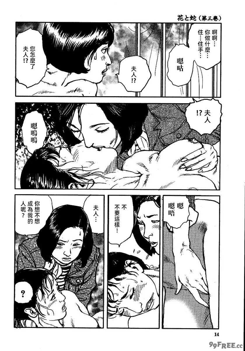 [長田要x団鬼六]花と蛇 第三集