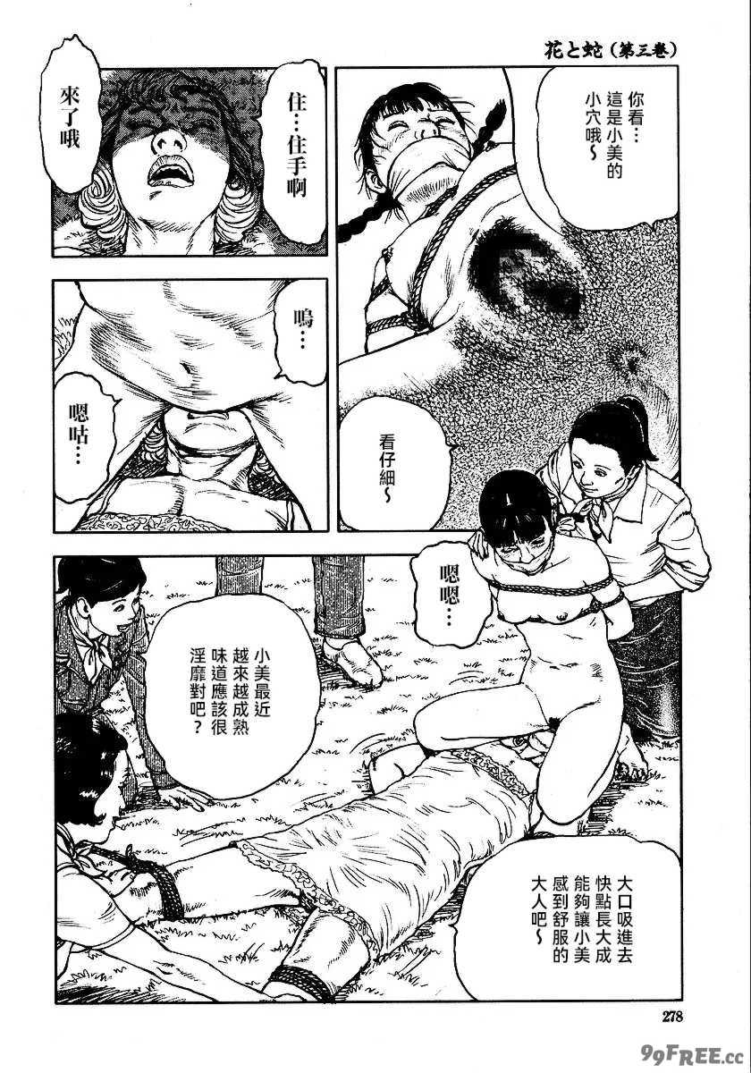 [長田要x団鬼六]花と蛇 第三集