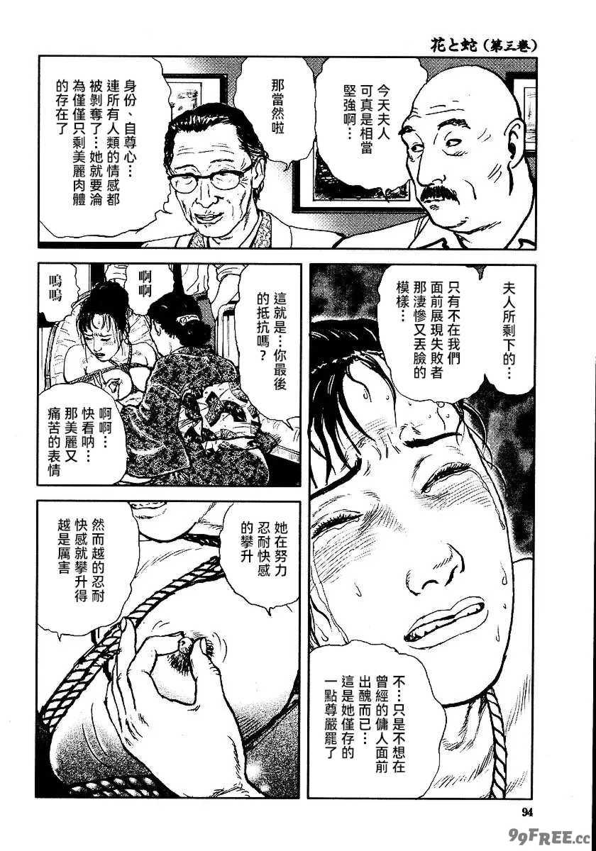 [長田要x団鬼六]花と蛇 第三集