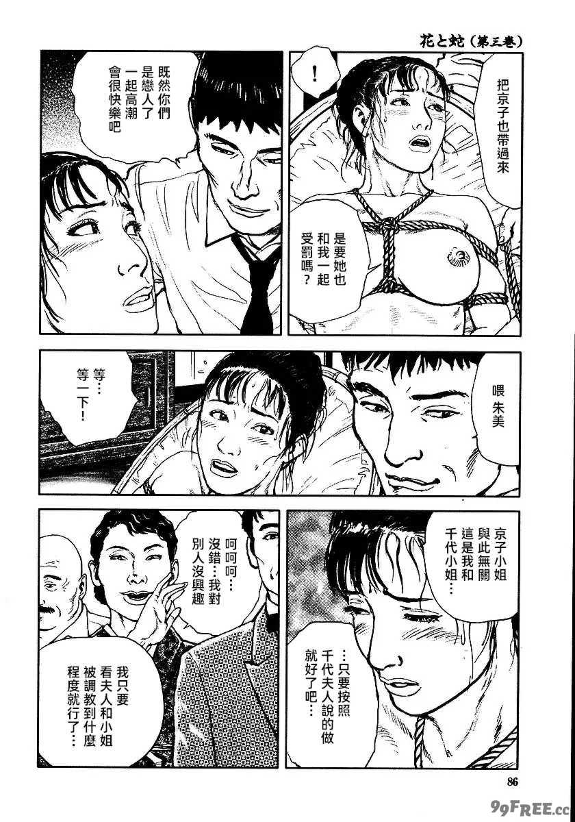 [長田要x団鬼六]花と蛇 第三集