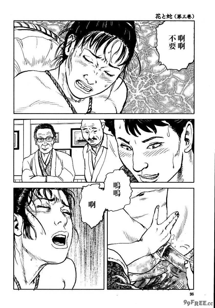 [長田要x団鬼六]花と蛇 第三集