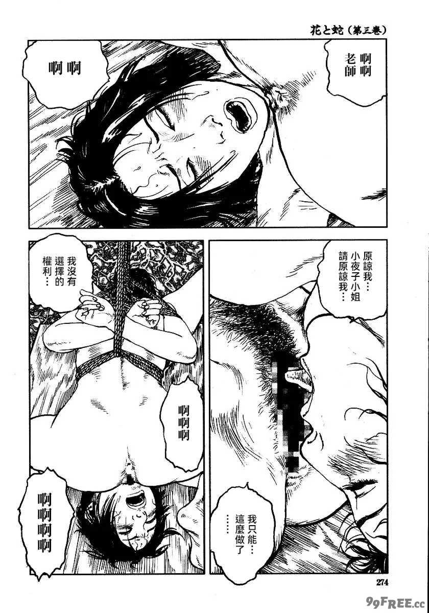 [長田要x団鬼六]花と蛇 第三集